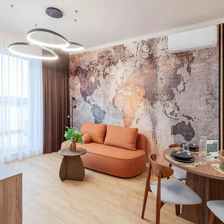 Apartly - River27, 2 Sypialnie, Balkon, Widok Na Rzeke I Bezplatny Parking アパート *