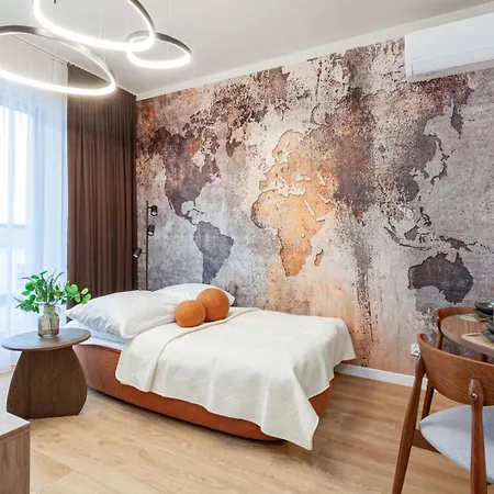 Apartly - River27, 2 Sypialnie, Balkon, Widok Na Rzeke I Bezplatny Parking シュチェチン